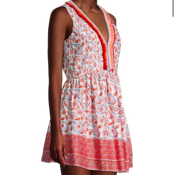 Vineyard Vines Frangipani Floral Pintuck Dress NWT, Size S - Picture 2 of 10